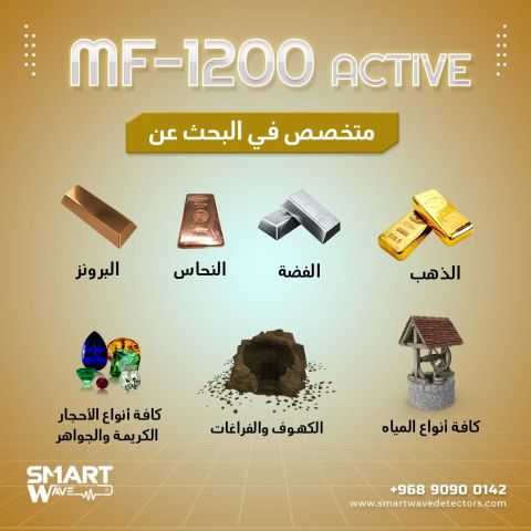  جهاز  MF 1200 ACTIVEالمتخصص في الكشف عن الثروات الباطنية 2