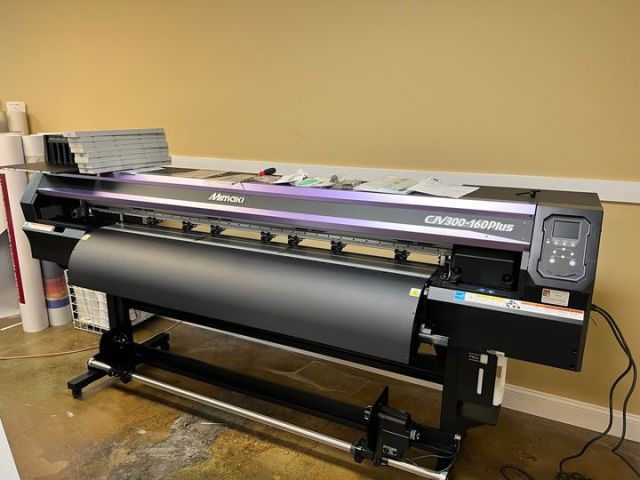 Mimaki CJV300-160 Plus Wide Format Inkjet Printer/Cutter  2